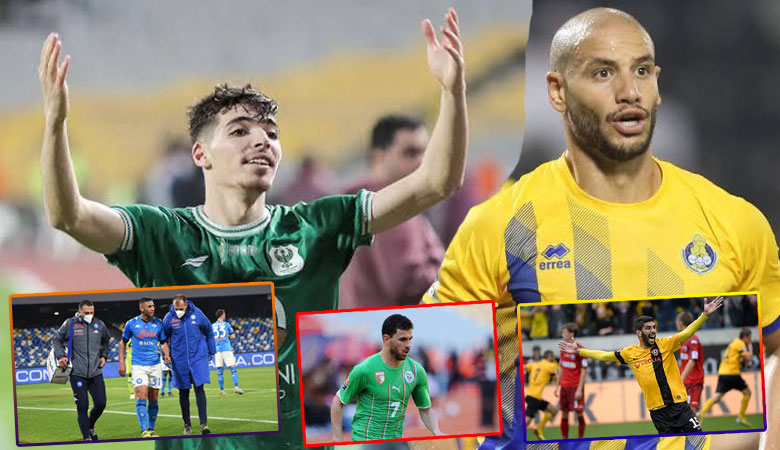 لاعبين جزائريين