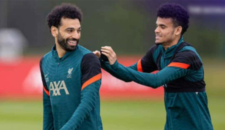 لويس دياز و محمد صلاح