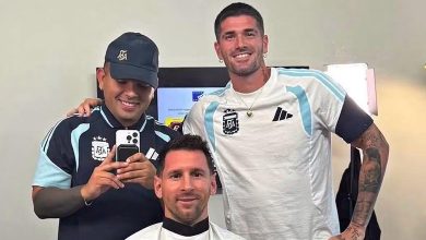 ليونيل ميسي و رودريغو دي بول