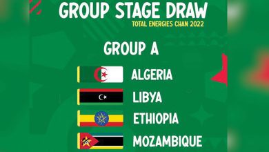 مجموعة الجزائر في كأس افريقيا للمحليين الجزائر 2022