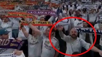 مشجع من البرنابيو