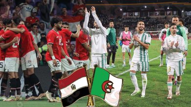 مصر vs الجزائر