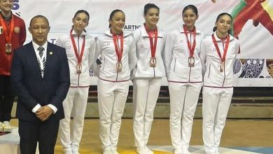 ناشئات المنتخب الوطني للجمباز الفني