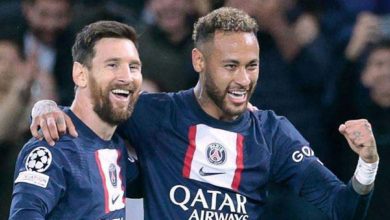 نيمار جونيور و ليونيل ميسي