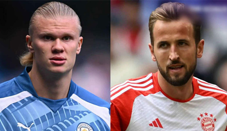 هاري كين و إيرلينغ هالاند