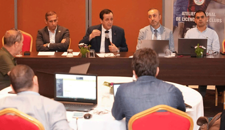 ورشة حول إجازة النادي المحترف
