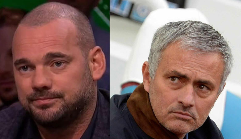 ويسلي شنايدر و جوزيه مورينيو